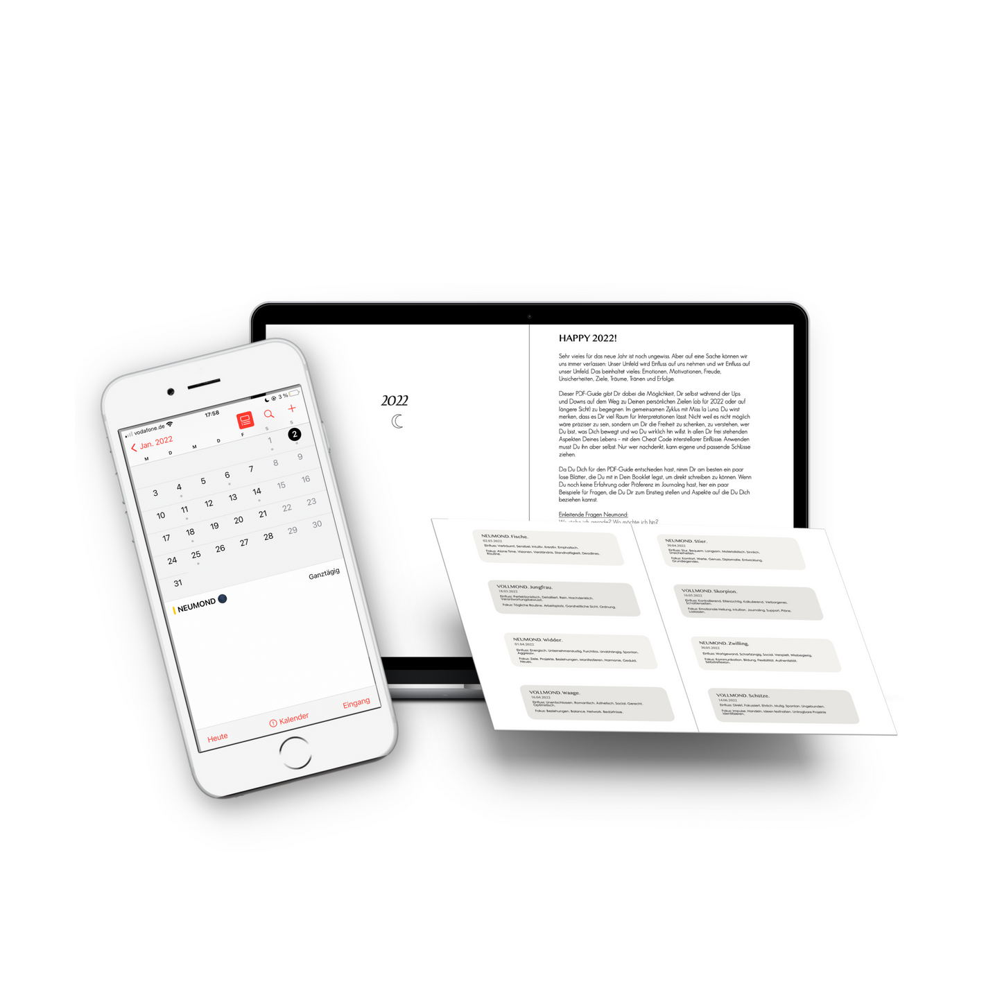 MOND MODUS PDF Guide + iOS Assistant Bundle 2022